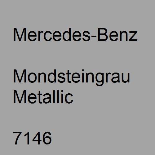 Mercedes-Benz, Mondsteingrau Metallic, 7146.